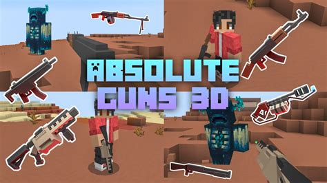 Guns Mod Mcpe Guns Mod Minecraft Pe Guns Mcpe Addon Absolute