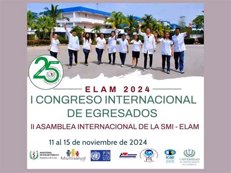 Cuba lista para congreso de egresados de la ELAM TV Yumurí