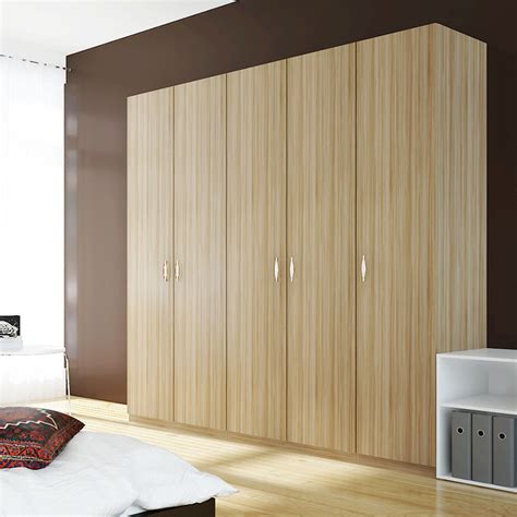 Wood Grain Melamine Hinged Wardrobe YG16 M14 OPPEIN Australia