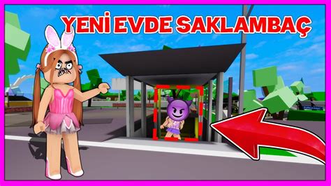 Brookhaven Yenİ Evde Gİzemlİ SaklambaÇ 😱 Roblox KÜbra Nİsa Youtube