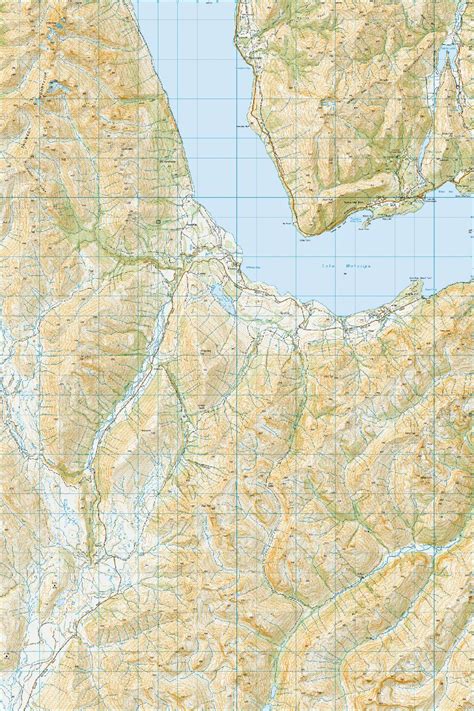 Topo Map Cc Walter Peak Toit Te Whenua Land Information New