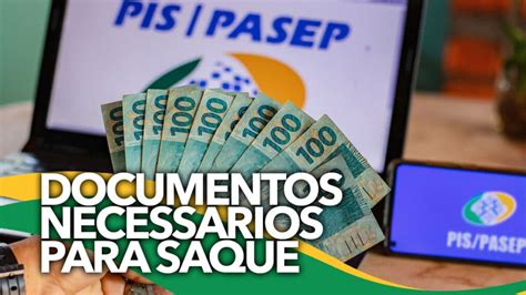 ESTES são os documentos necessários para sacar o PIS Pasep