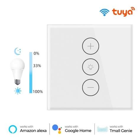 Interrupteur Tactile Sans Fil Variateur R Tro Clairage Programmable