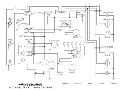 Easy Way To Draw Schematic Diagrams Wiring Smartdraw