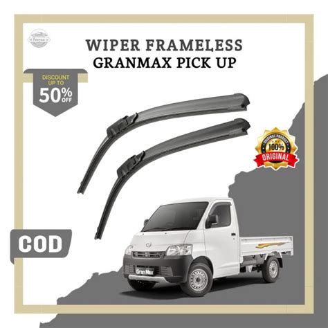 Wiper Granmax Pick Up 1 Set Wiper Frameless Mobil Pick Up Gran Max