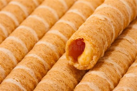 Wafer Rolls Stock Image Image Of Snack Chocolate Wafer 23345453