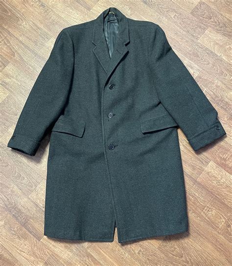 Mens Clothing 1970 Vintage Dunn Co Crombie Wool Overcoat Etsy Canada