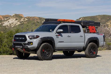 Rough Country Defender Pocket Fender Flares Black Toyota Tacoma