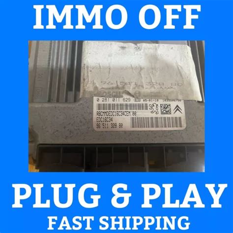 Plug Play Peugeot Citroen Engine Ecu Immo Off