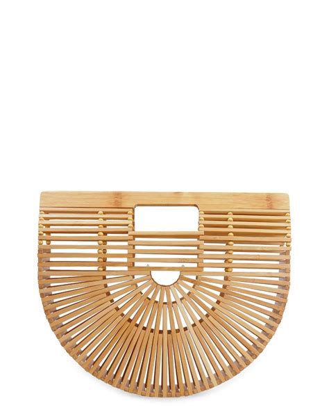 Cult Gaia Gaias Ark Handbag In Natural Lyst