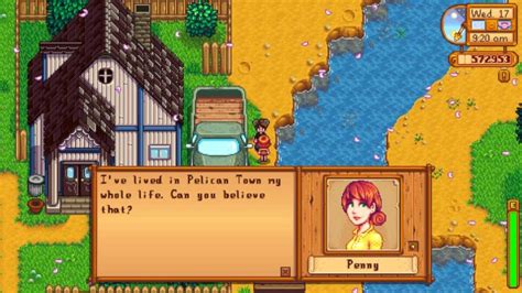 Stardew Valley Penny Romance Guide Favorite Gifts Likes And More