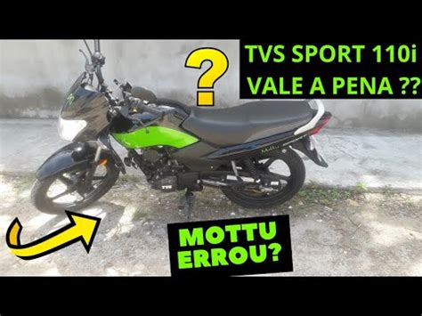 Moto Tvs Sport Da Mottu Primeras Impress Es Vale A Pena Alugar