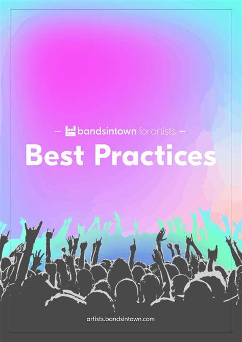 Bandsintown S Free Best Practices Guide Helps Artists Successfully