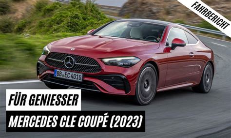 Mercedes Cle Coupé 2023 Fahrbericht Video Autozeitungde