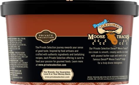 Private Selection® Denali® Moose Tracks® Ice Cream Tub 48 Oz Qfc