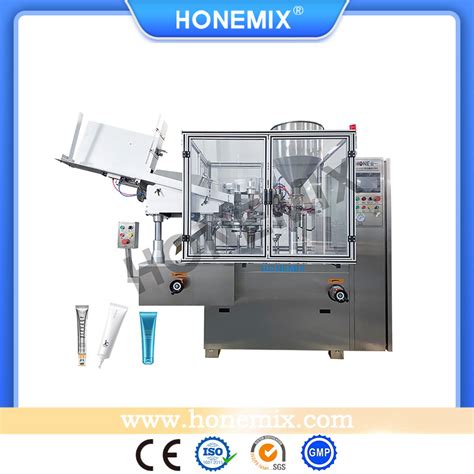 Hone Servo Motor Control Automatic Plastic Tube Filler Sealer Laminated