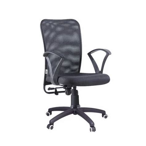 High Back Black Revolving Office Chairs At Rs In Mumbai Id