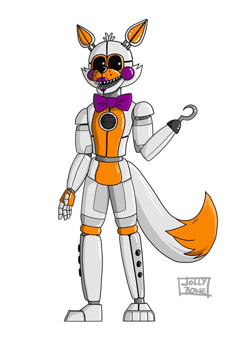 Safe Artist Jollybone Lolbit Fnaf Animatronic Canine