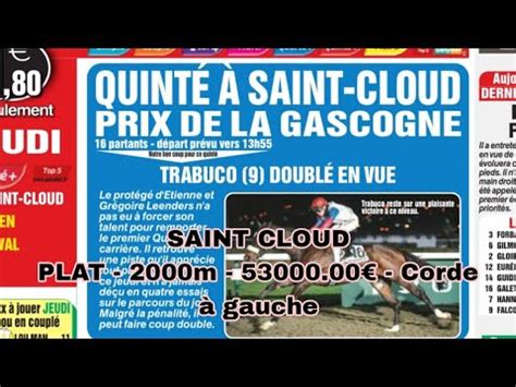 Mars Quinte Course Saint Cloudplat M