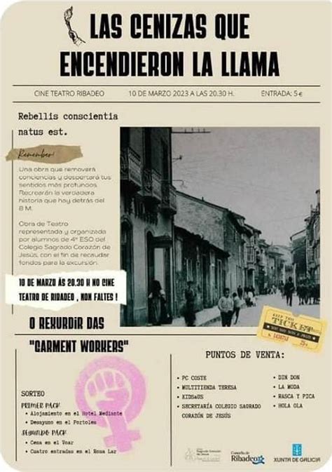 El alumnado de 4º de la ESO del Colegio Sagrado Corazón de Ribadeo