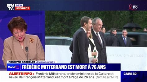 Mort de Frédéric Mitterrand C est un ami un frère auquel j étais