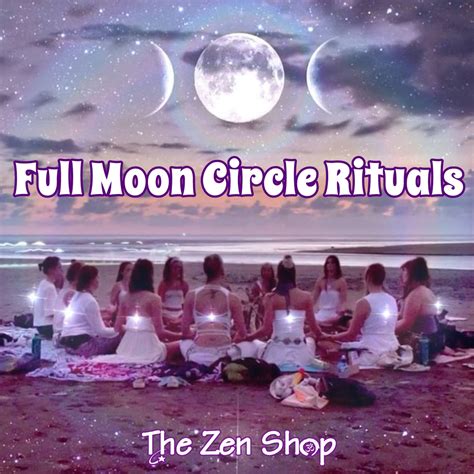 Full Moon Rituals Available Every Month at The Zen Sho