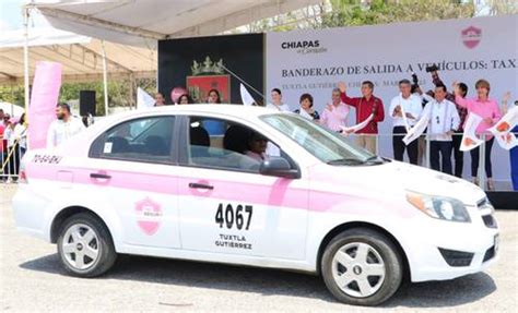 La Jornada Taxis Seguros Para Mujeres En Tuxtla Guti Rrez