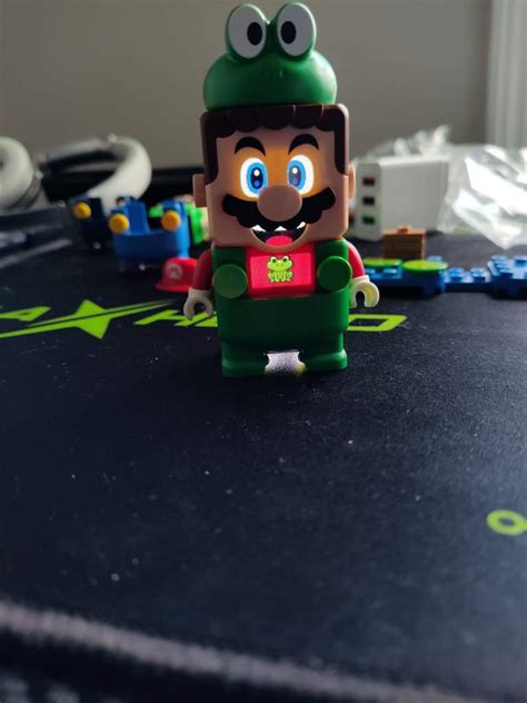 LEGO Mario and LEGO Luigi with more Power Ups! | Mario Amino