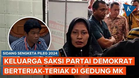 Momen Kericuhan Jelang Sidang Sengketa Pileg Demokrat Vs Pan Di Mk