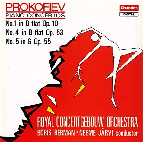 Prokofiev Royal Concertgebouw Orchestra Boris Berman Neeme J Rvi