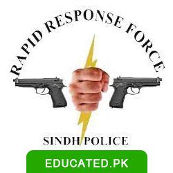 Rapid Response Force Sindh Police Jobs Apply Online