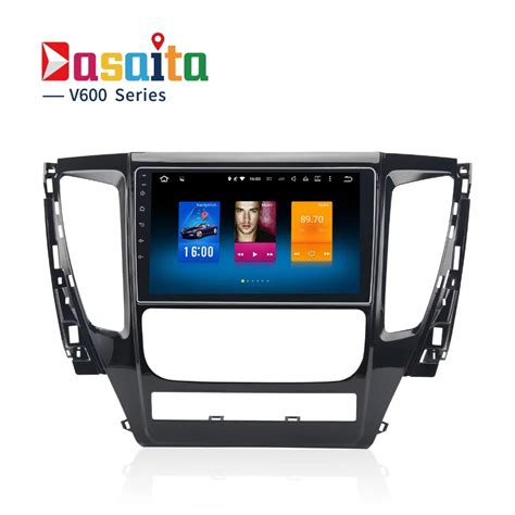 Car Din Android Gps For Mitsubishi Pajero Radio Navigation Head