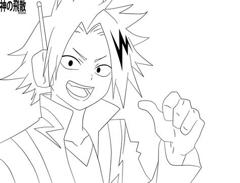 Bnha Kirishima Coloring Pages