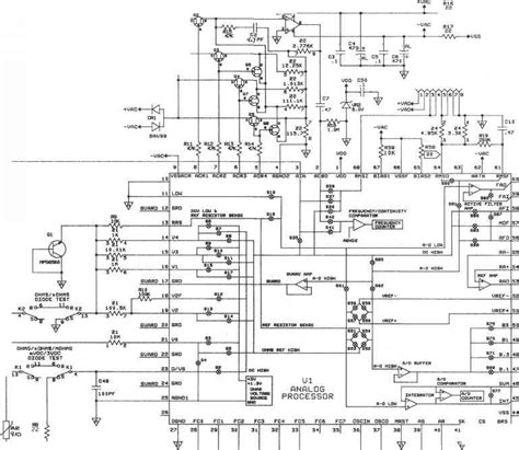 Schematic Diagrams Fluke Dual Display Multimeter Raynet Repair