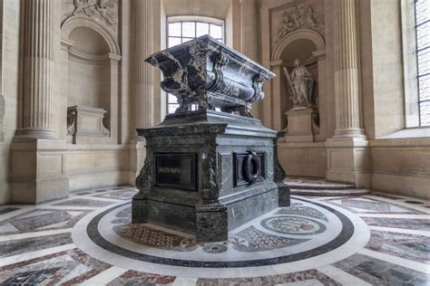 The tomb of Napoleon Bonaparte.The St. Louis Cathedral Invalides ...