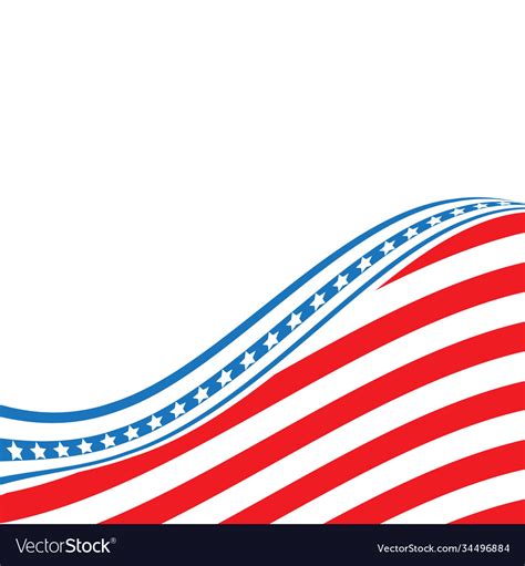 Usa flag united states flag background Royalty Free Vector