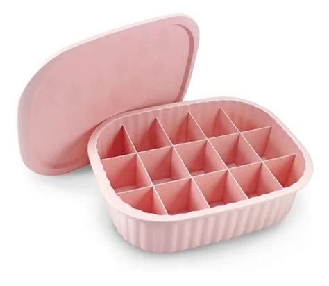 Caixa Organizadora C Tampa Cesto Divis Rias Lingerie Make Mercadolivre