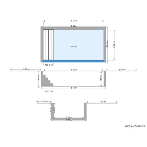 Piscine Plan En Coupe Plan Dessin Par Harcil