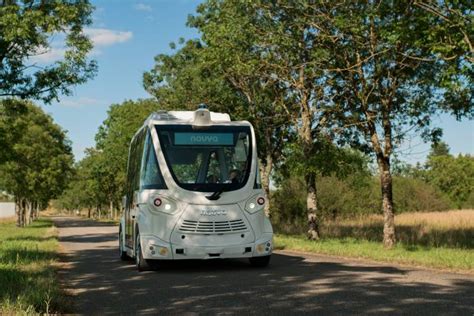 Autonom Shuttle Evo première navette autonome de Keolis et Navya