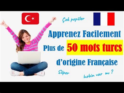 50 mots turcs d origine française Cours de langue turc YouTube