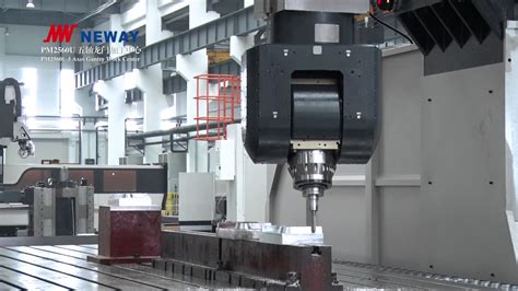 Pm2560u 5 Axis Double Column Machining Center Youtube