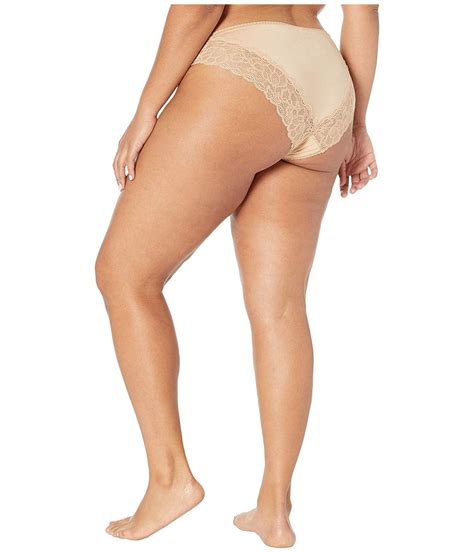 Calvin Klein Underwear Seductive Comfort With Lace Full Figure Bikini Bare Walmart