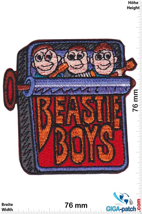 Beastie Boys - Beastie Boys - Hello Nasty- Patch - Back Patches" - Patch Keychains Stickers ...