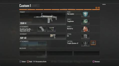 Black Ops Scar H Best Assault Rifle Class Setup Guide Kill