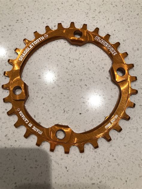 New BlackSpire SnaggleTooth NW Chainring 30t 96BCD For Sale