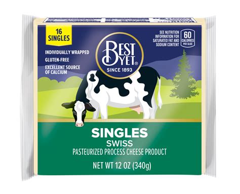 Swiss Cheese Singles - Best Yet Brand