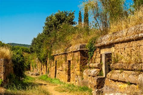 Qualcosa Della Necropoli Etrusca Della Banditaccia Cerveteri