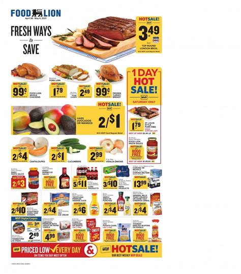 Food Lion Nc Weekly Ad Flyer April 28 To May 4