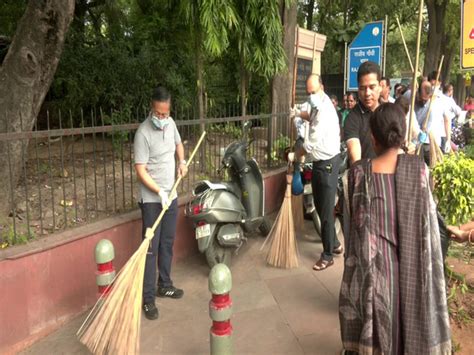 Ministry Of Civil Aviation Organises Shramdaan Event Under Swachhata