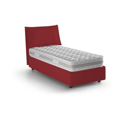 Lit Simple Avec Conteneur Et Matelas Inclus DMORA Penelope